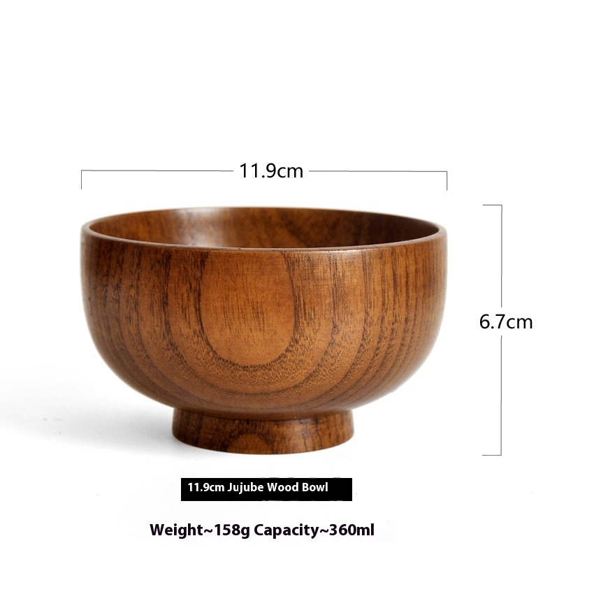 Slurp Soup & Noodle Bowl — Solid Wood