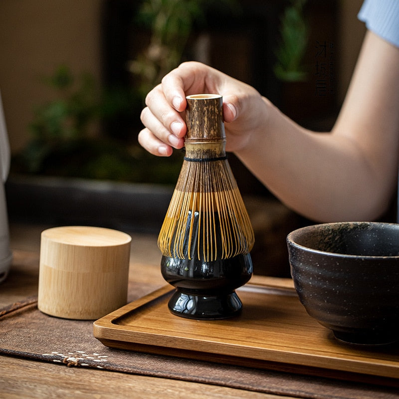 Froth Matcha Whisk — Bamboo Whisk Set