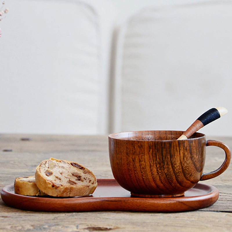 Maru Wood Mug — Round Wood Cup
