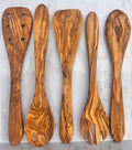 Starter Set — 5-Piece Olive Wood Utensil Set