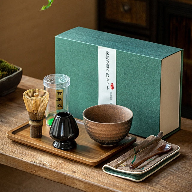Froth Matcha Whisk — Bamboo Whisk Set