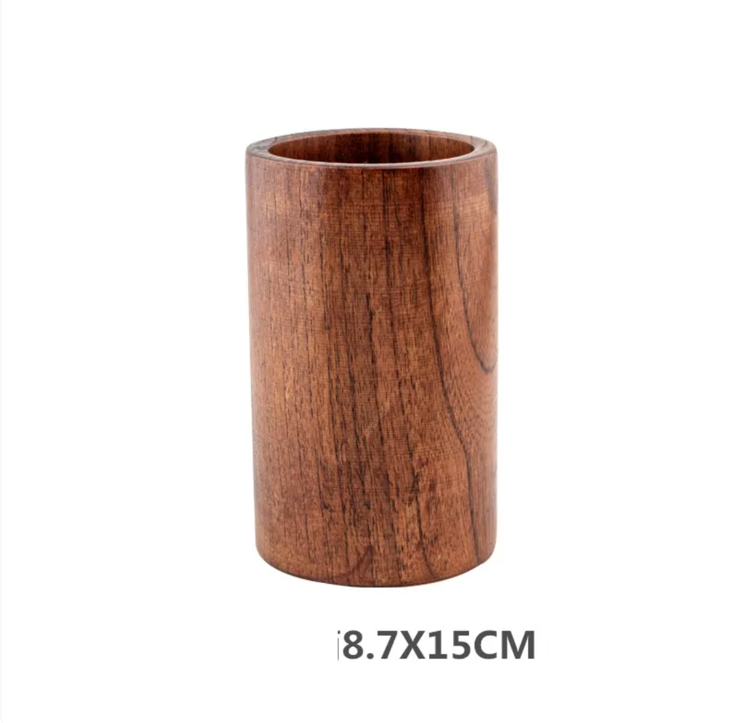 NoScratch Set — Acacia Wood Utensil Set for Non-Stick Pans