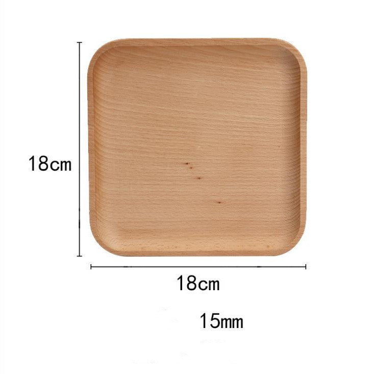 Bare Plate — Unfinished Beech Wood Oval Plate