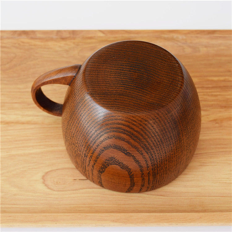 Maru Wood Mug — Round Wood Cup