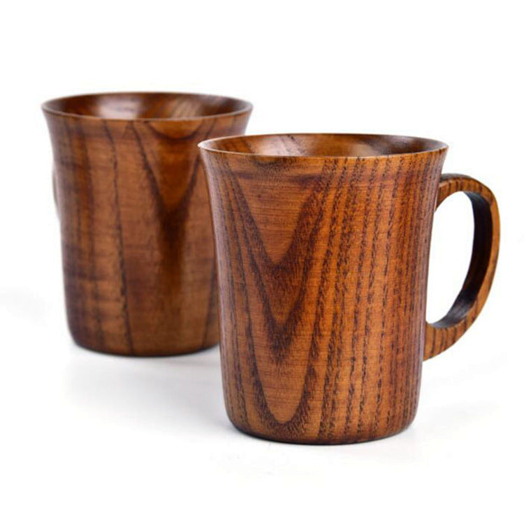 Ippuku Wood Mug — Handled Wood Cup