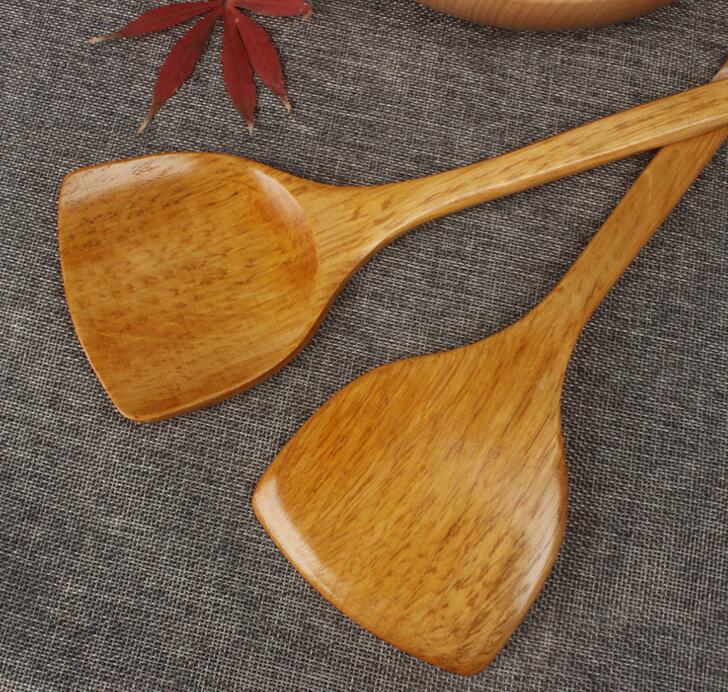 Reach Turner — Long-Handle Wood Turner, 39 cm
