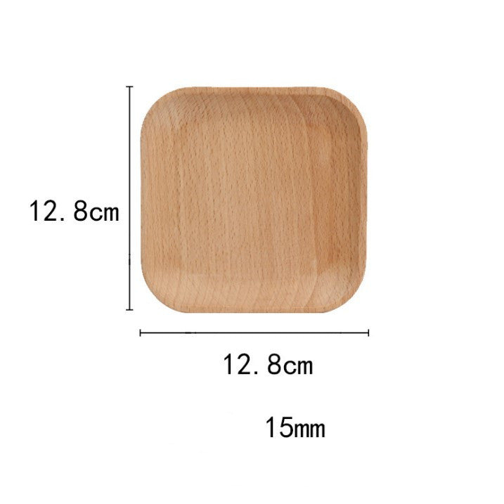 Bare Plate — Unfinished Beech Wood Oval Plate
