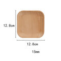 Bare Plate — Unfinished Beech Wood Oval Plate