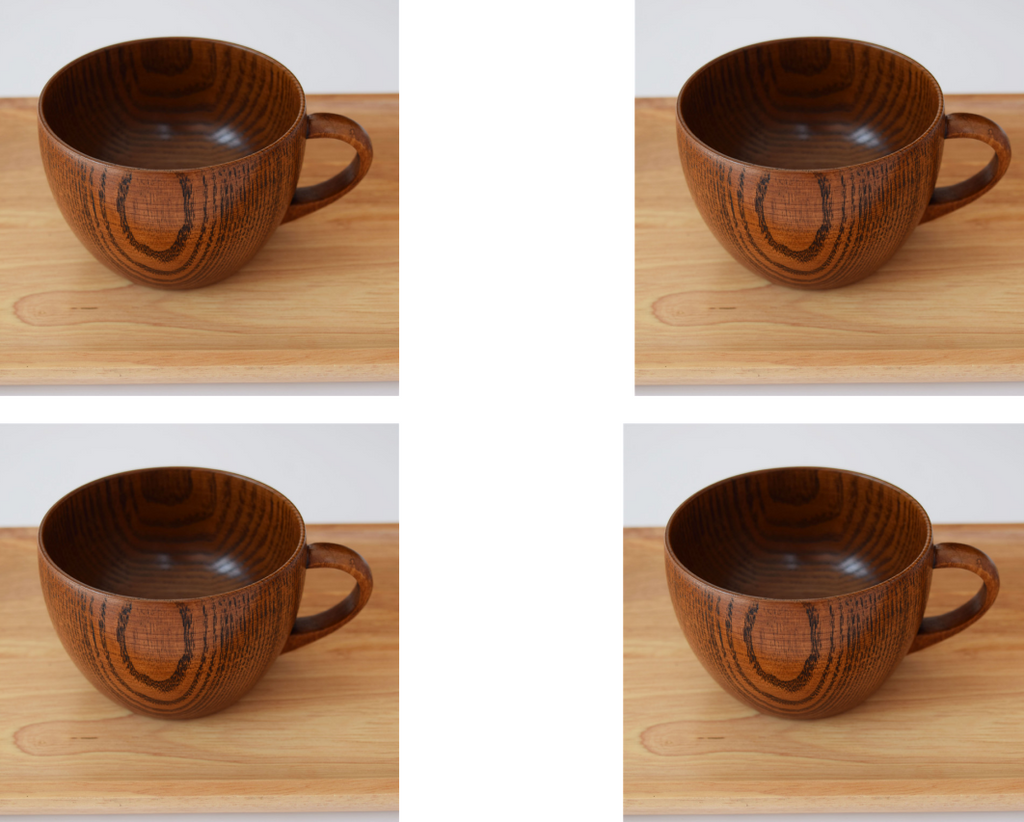 Maru Wood Mug — Round Wood Cup