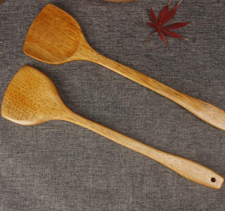 Reach Turner — Long-Handle Wood Turner, 39 cm