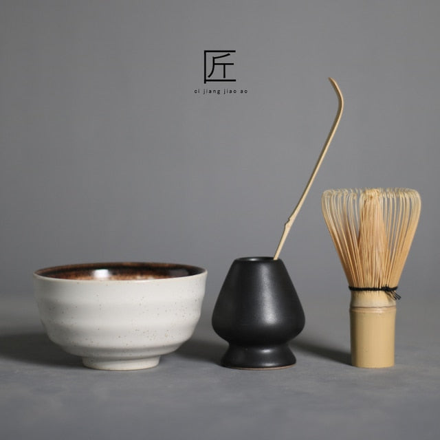 Froth Matcha Whisk — Bamboo Whisk Set