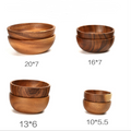 Toss Salad Bowl — Large Acacia Wood