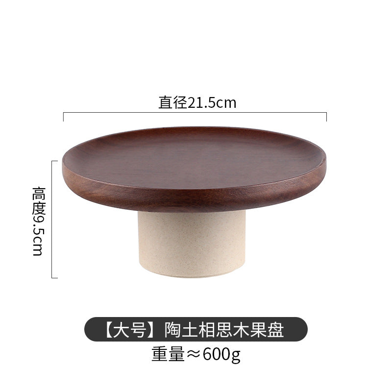 Riser Cake Stand — Display Plate, 6.5 or 8.5 in