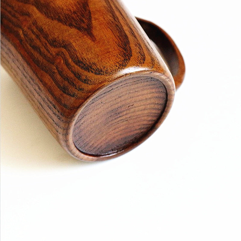 Ippuku Wood Mug — Handled Wood Cup