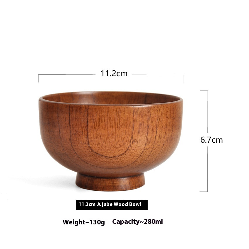 Slurp Soup & Noodle Bowl — Solid Wood