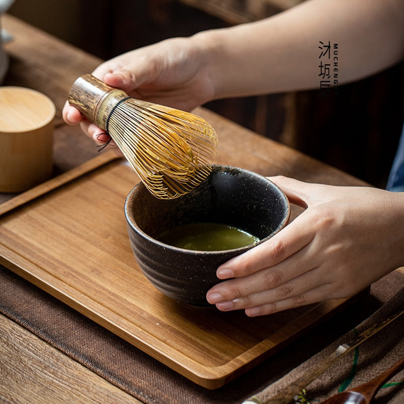 Froth Matcha Whisk — Bamboo Whisk Set
