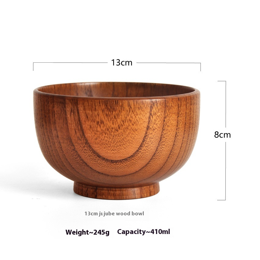 Slurp Soup & Noodle Bowl — Solid Wood
