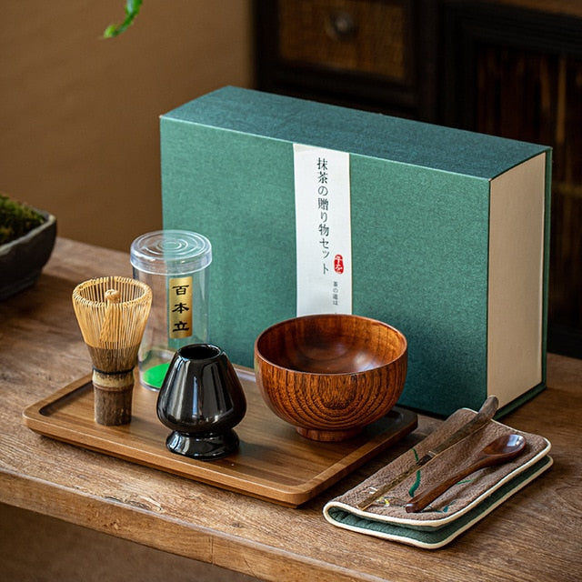 Froth Matcha Whisk — Bamboo Whisk Set