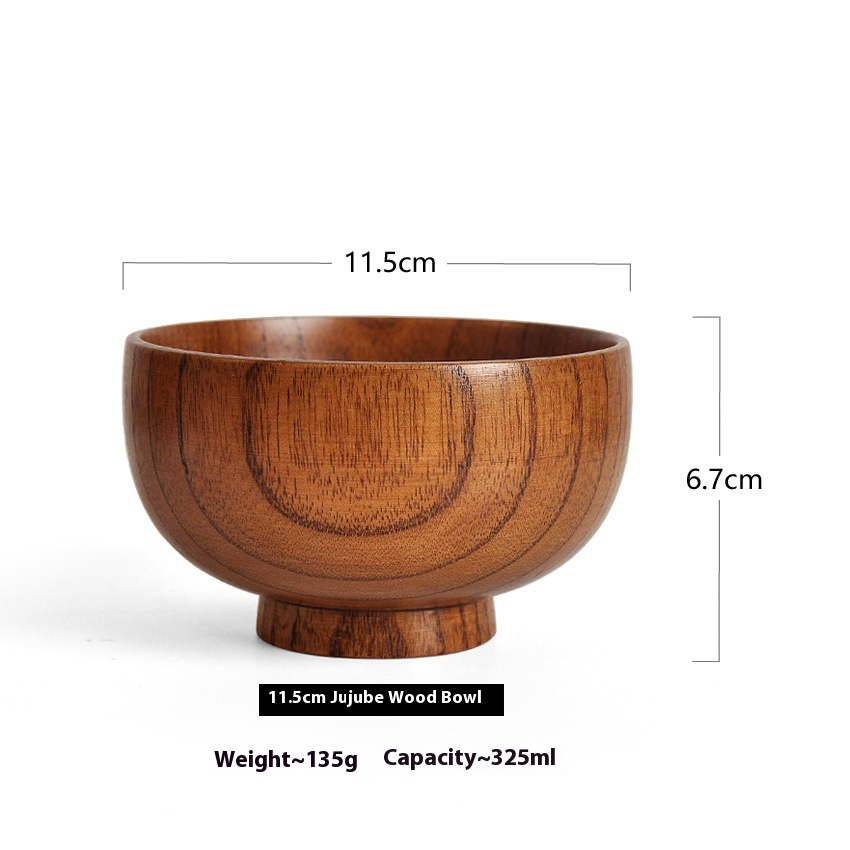 Slurp Soup & Noodle Bowl — Solid Wood