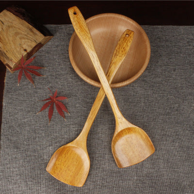 Reach Turner — Long-Handle Wood Turner, 39 cm