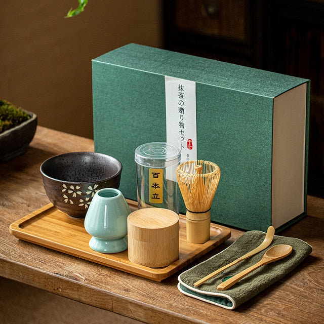 Froth Matcha Whisk — Bamboo Whisk Set